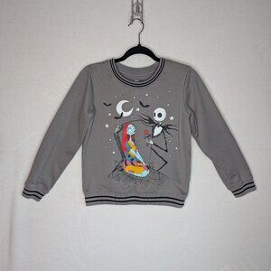 Youth Disney The Nightmare Before Christmas Gray Sweatshirt Size XL